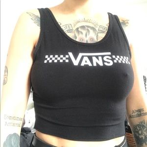 Vans crop top